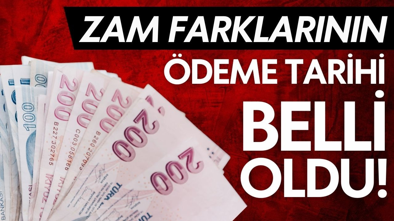 Maaş farkları ne zaman ödenecek?