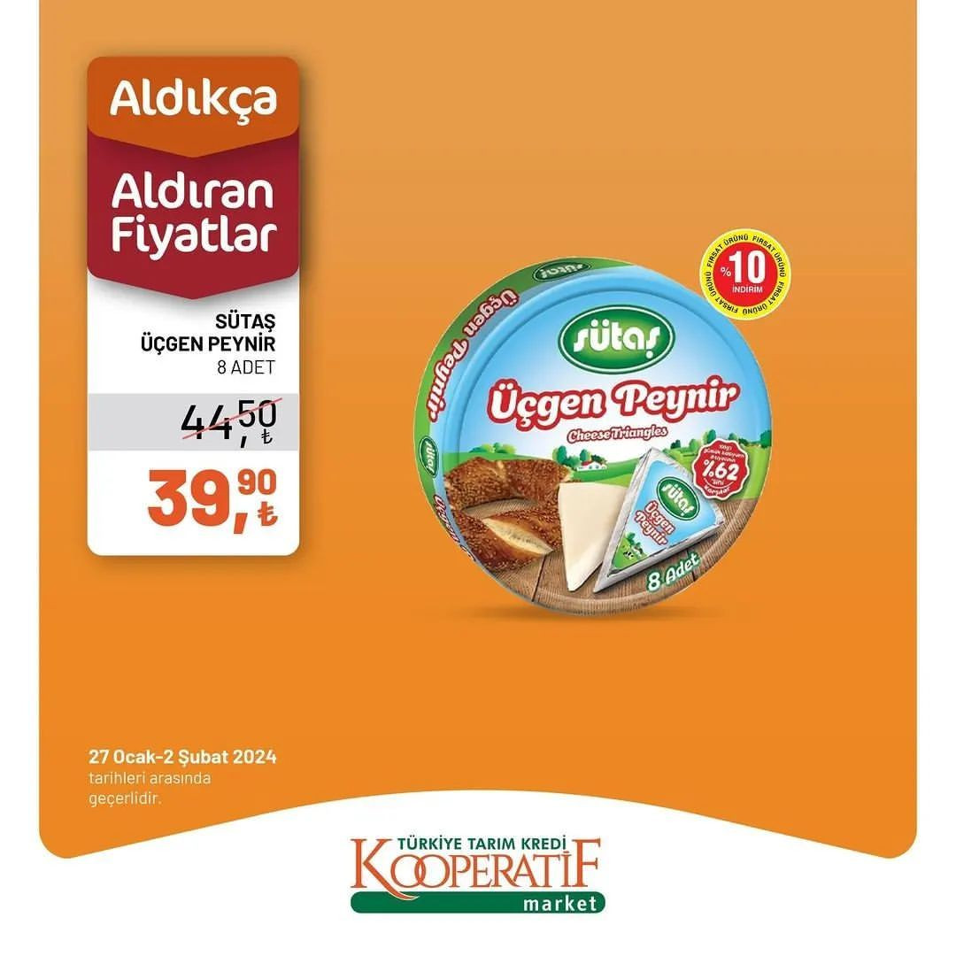 Tarım Kredi'den 40 üründe haftalık indirim! - Sayfa 1