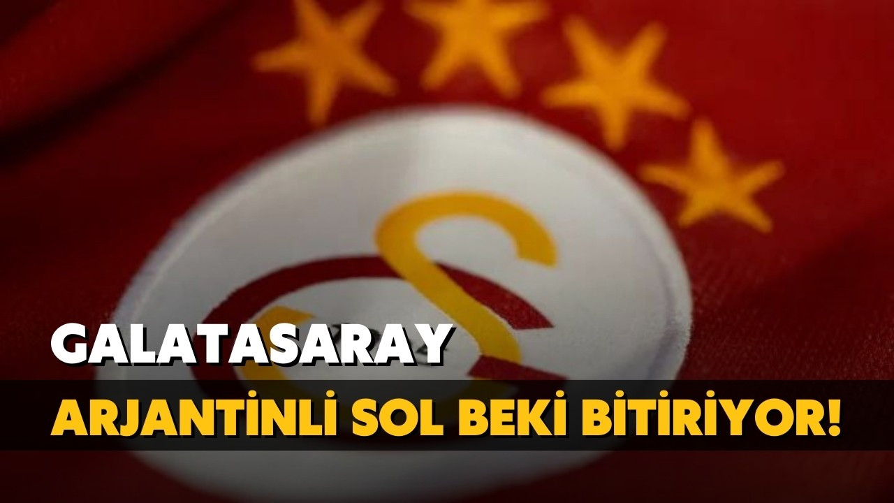 Galatasaray'a sürpriz sol bek!