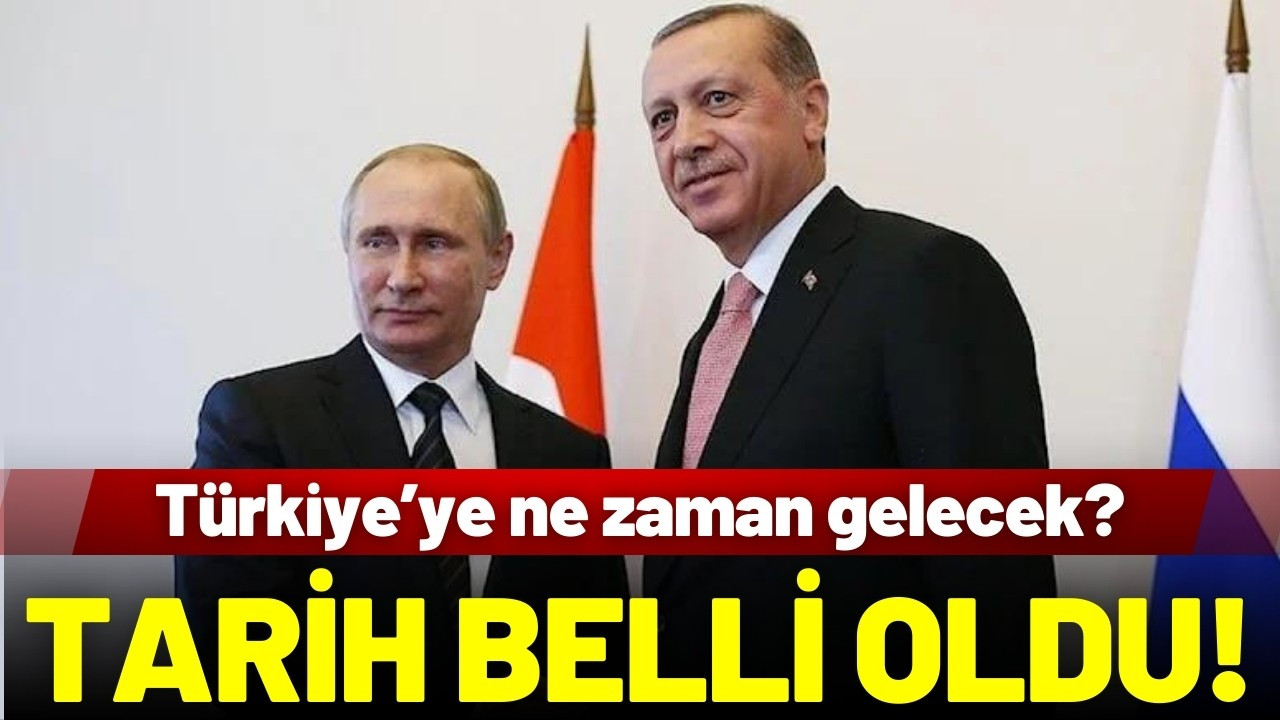 Putin'in Türkiye ziyaretiyle ilgili tarih verildi!
