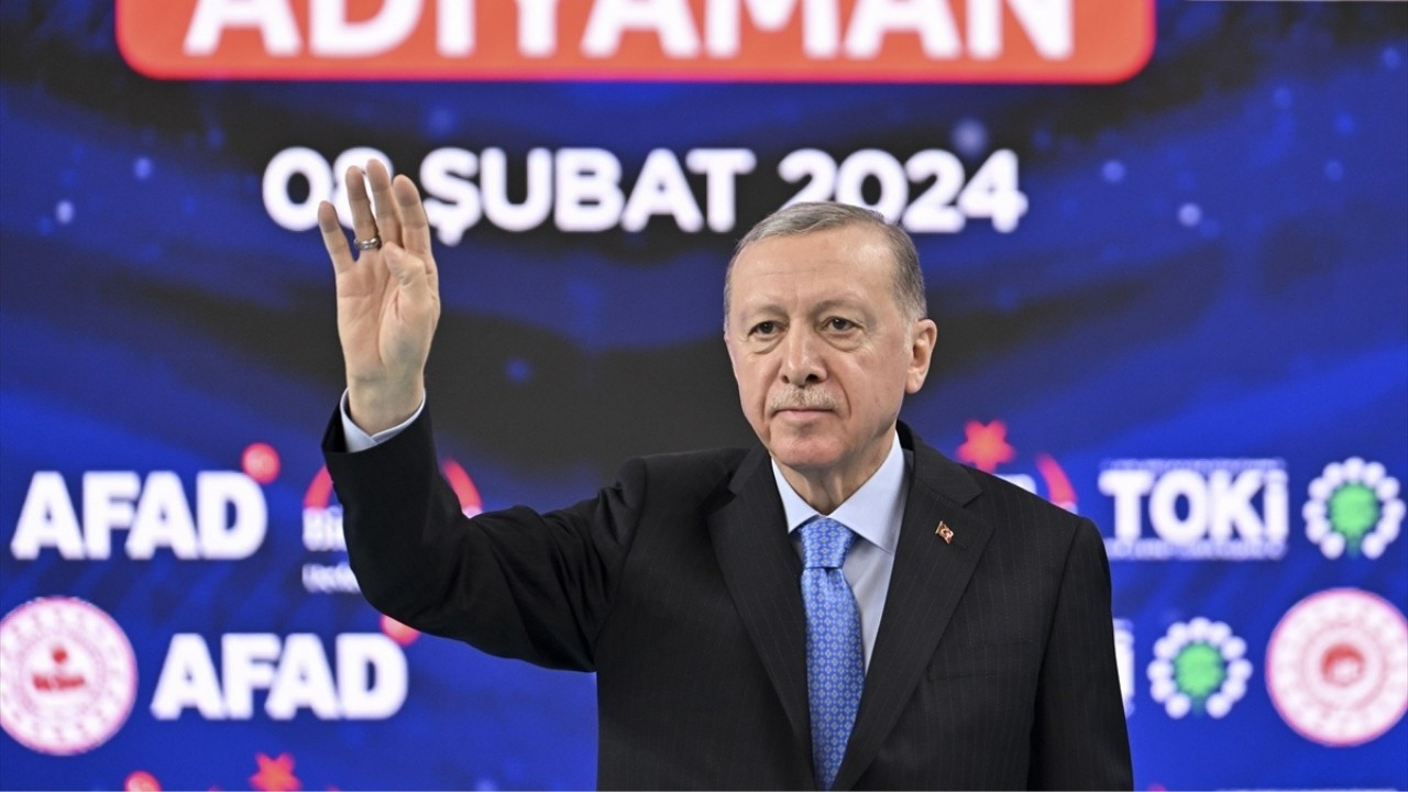 Erdoğan, Adıyaman Kahta'da vatandaşlara seslendi