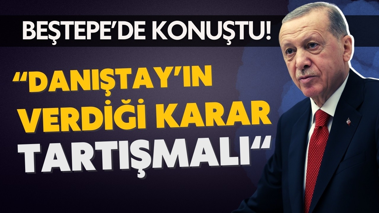 Cumhurbaşkanı Erdoğan, Beştepe'de konuştu!