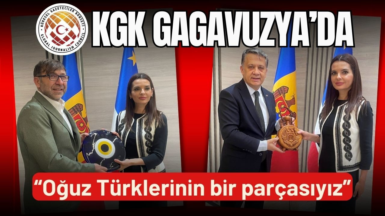 KGK heyeti,  Gagavuzya Devlet Başkanı Evghenia Gutul ile bir araya geldi!