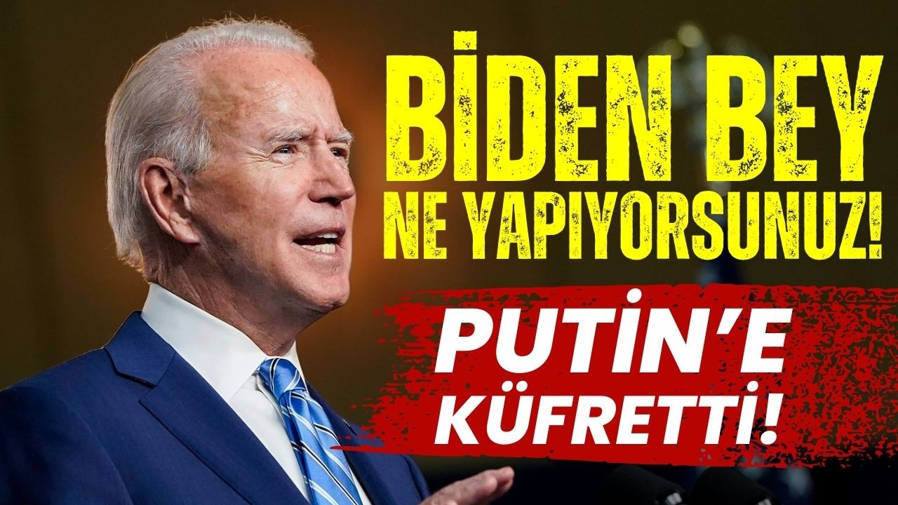 Biden, seçim kampanyasında Putin'e küfretti!