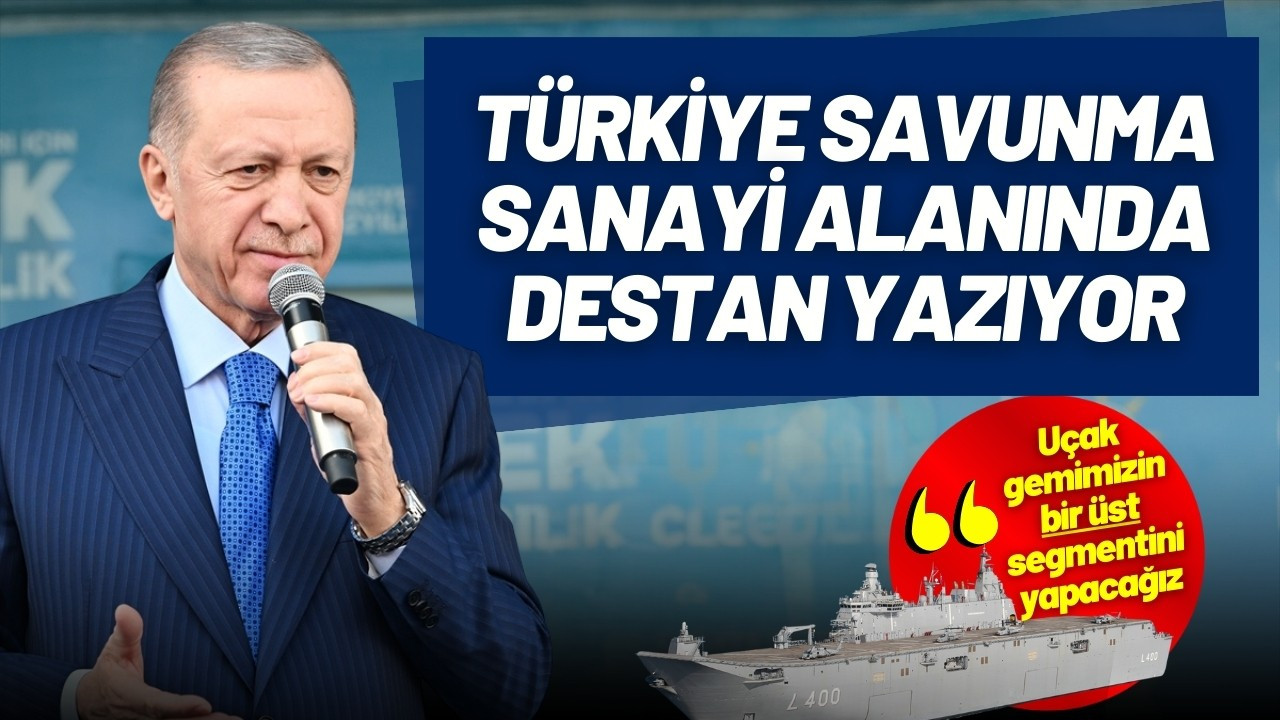 Cumhurbaşkanı Erdoğan Adana'da konuştu!