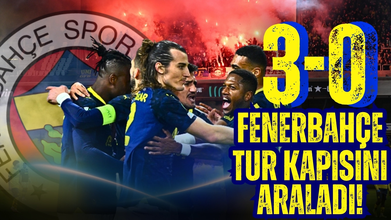 Fenerbahçe tur kapısını araladı!