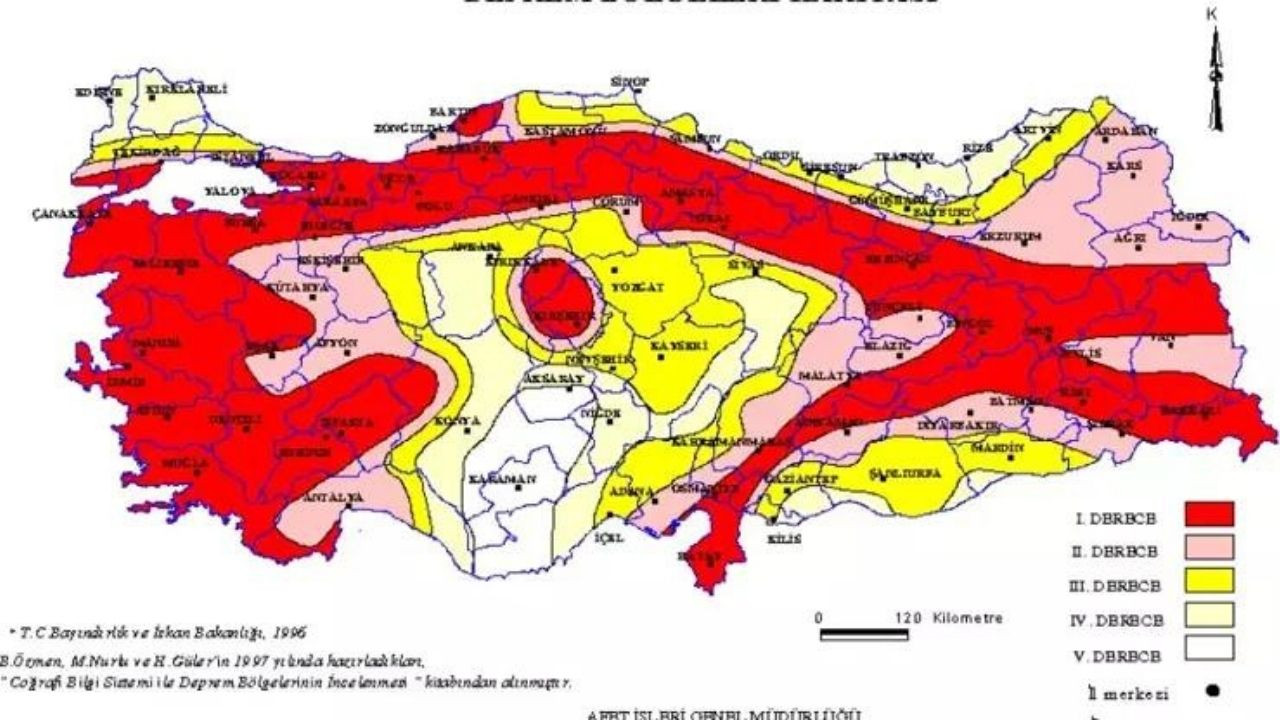 MTA'nın fay hattı haritasına göre deprem riski taşıyan bölgeler hangileri? - Sayfa 5