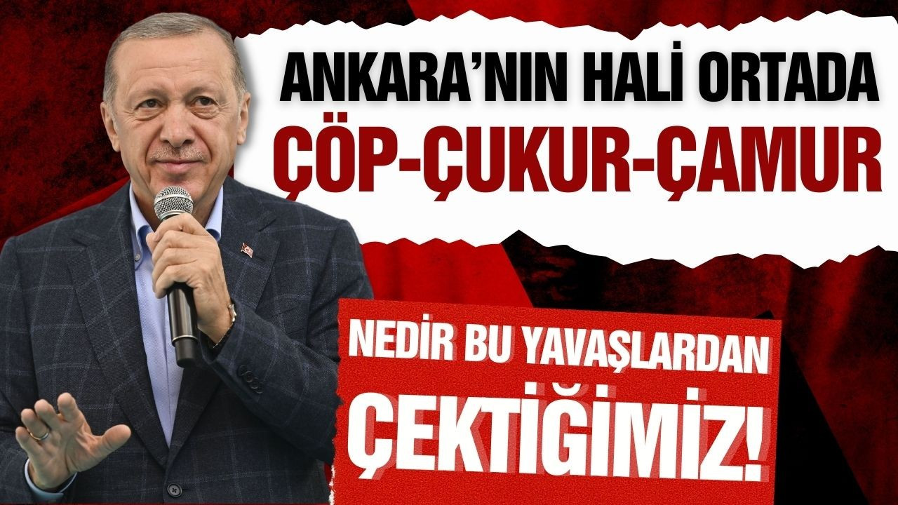 Erdoğan, Ankara Mitingi'nde konuştu.