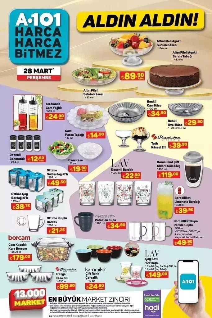 A 101’in 28 Mart 2024 Kataloğu Yayınlandı! A 101’de bu hafta neler var? - Sayfa 10