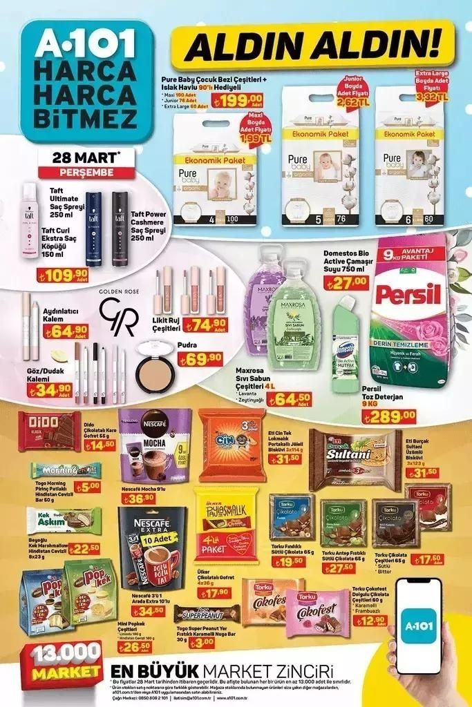 A 101’in 28 Mart 2024 Kataloğu Yayınlandı! A 101’de bu hafta neler var? - Sayfa 14