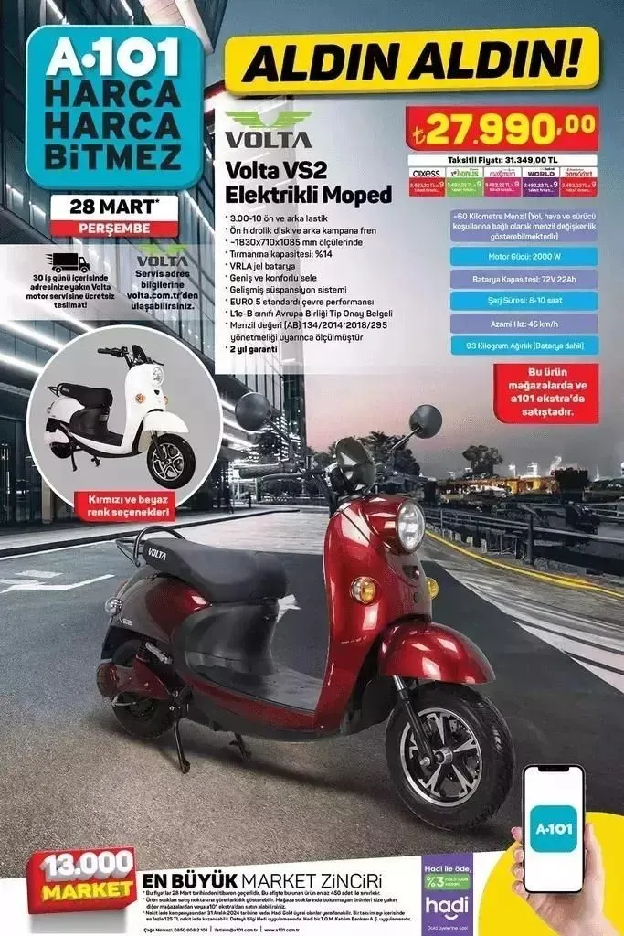 A 101’in 28 Mart 2024 Kataloğu Yayınlandı! A 101’de bu hafta neler var?