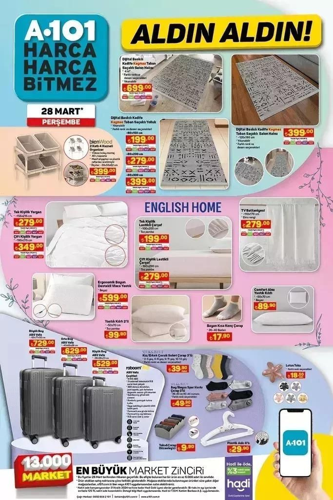A 101’in 28 Mart 2024 Kataloğu Yayınlandı! A 101’de bu hafta neler var? - Sayfa 11