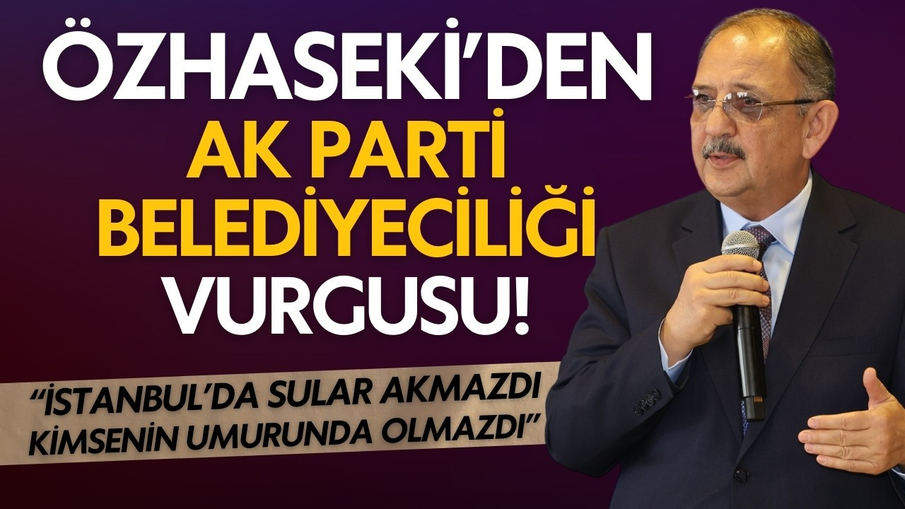 Bakan Özhaseki, Sinop'ta konuştu!