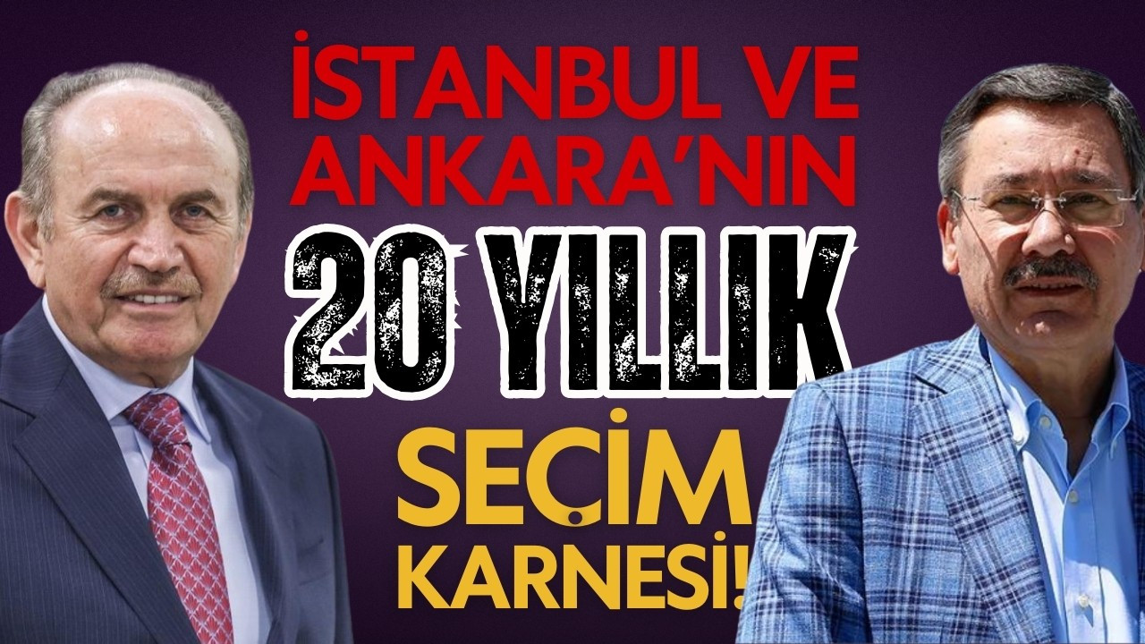 İstanbul ve Ankara'nın 20 yıllık seçim karnesi!