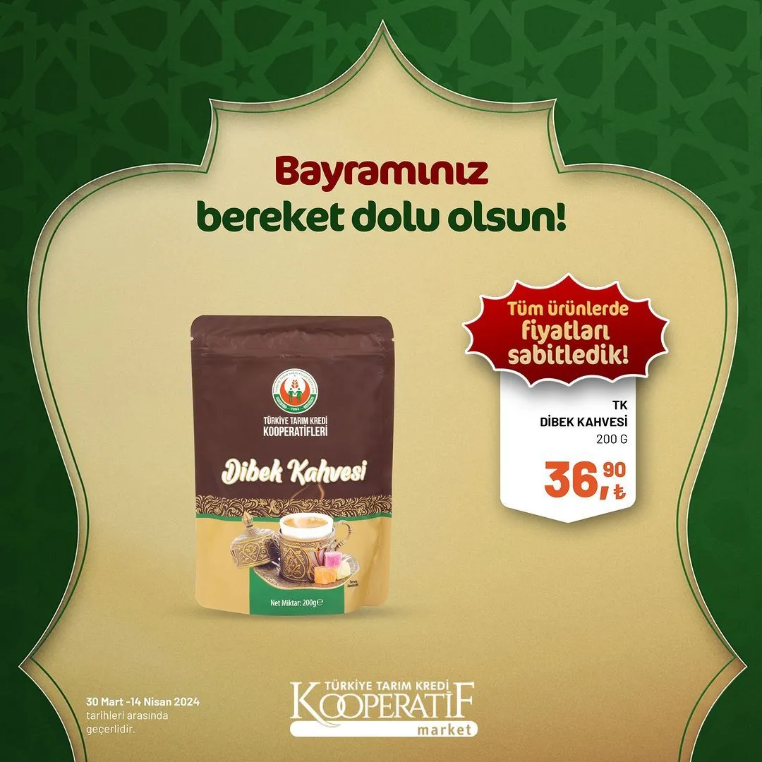 Tarım Kredi Market'ten Ramazan Bayramı'na özel dev indirim!