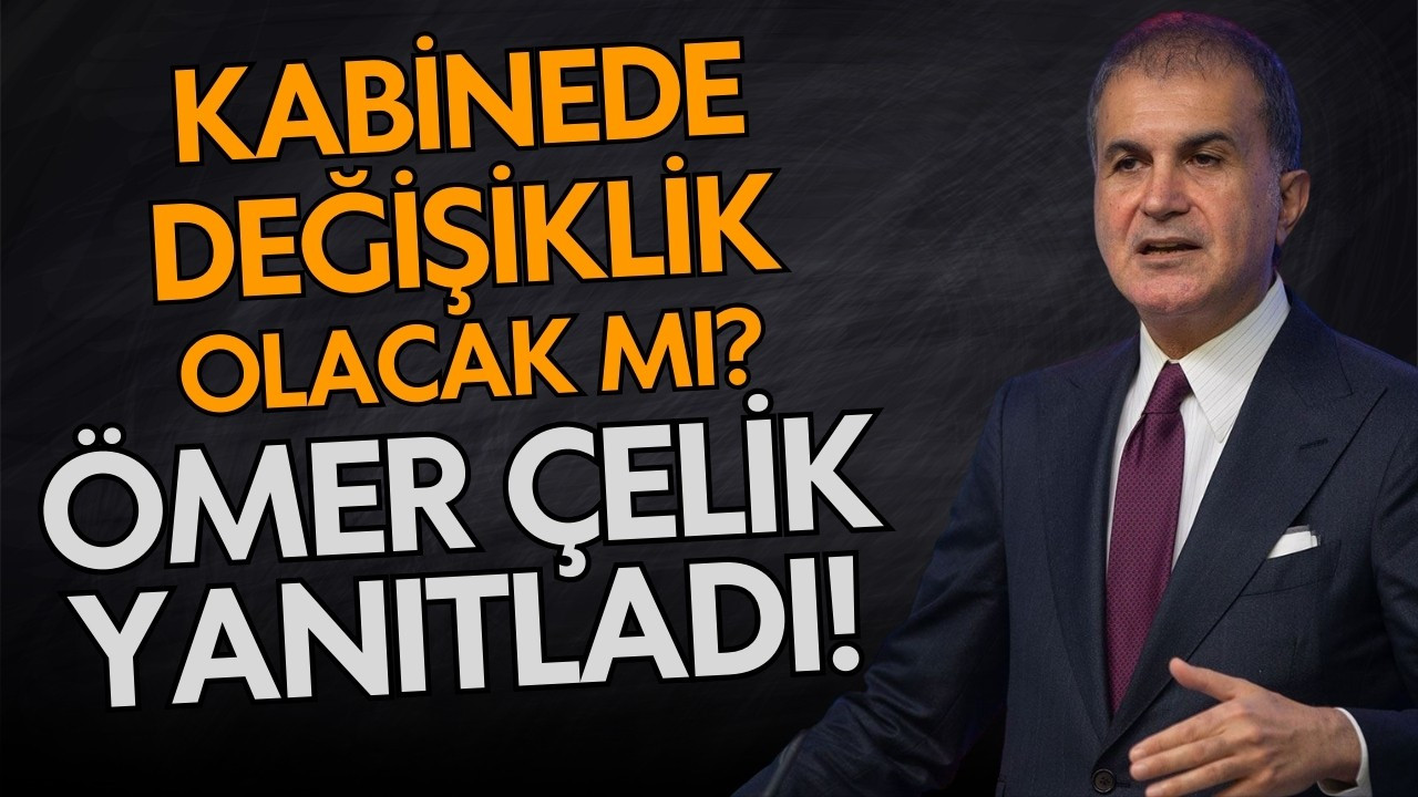 Ömer Çelik, MKYK sonrası açıklamalarda bulundu!