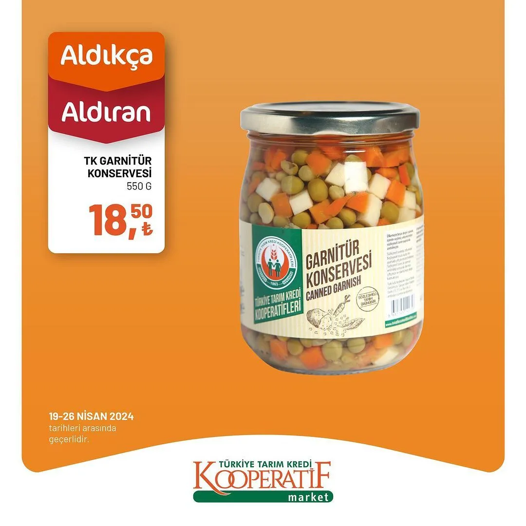 Tarım Kredi Market birçok üründe indirime gitti!