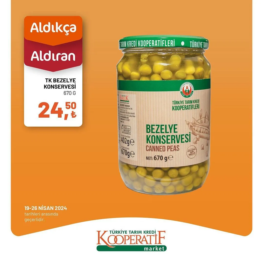 Tarım Kredi Market birçok üründe indirime gitti!