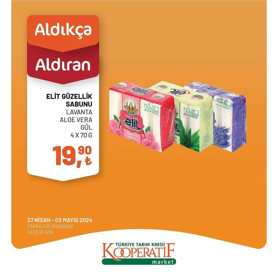 Tarım Kredi Market'ten haftalık indirim!