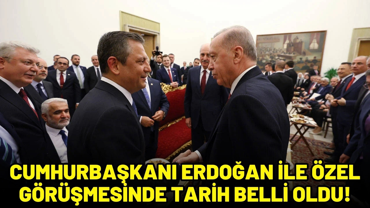 Cumhurbaşkanı Erdoğan ile Özel görüşmesi