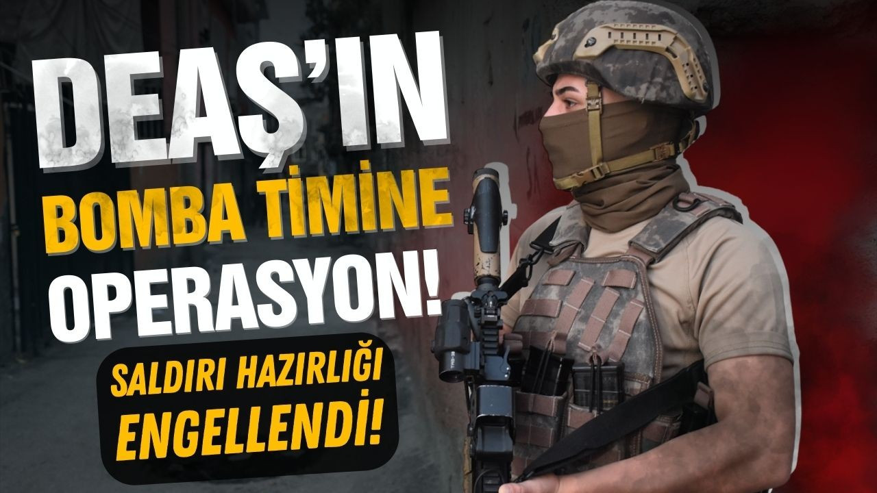 İstanbul'da DEAŞ operasyonu! Kenti kana bulayacakları!