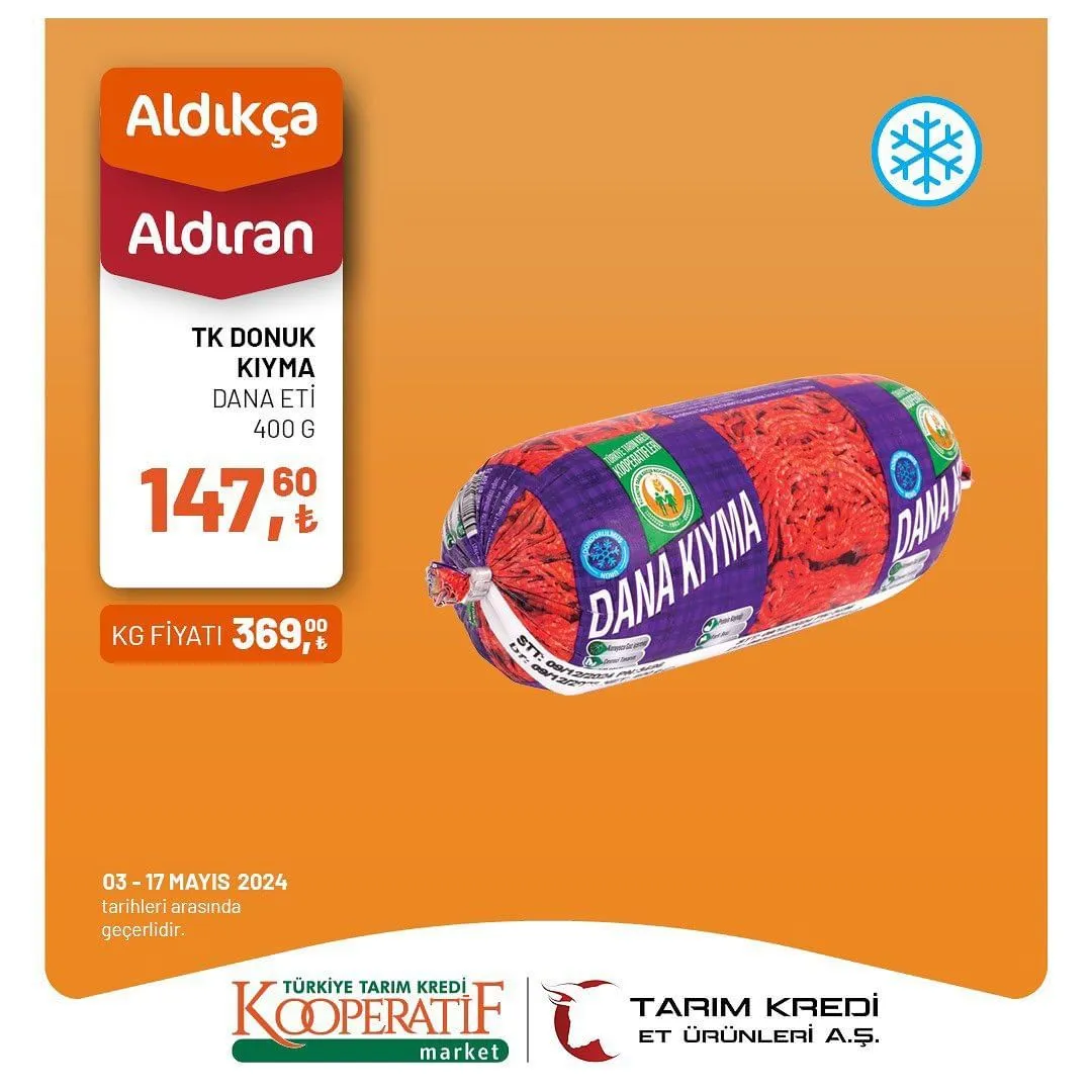 Tarım Kredi Market birçok üründe indirime gitti!