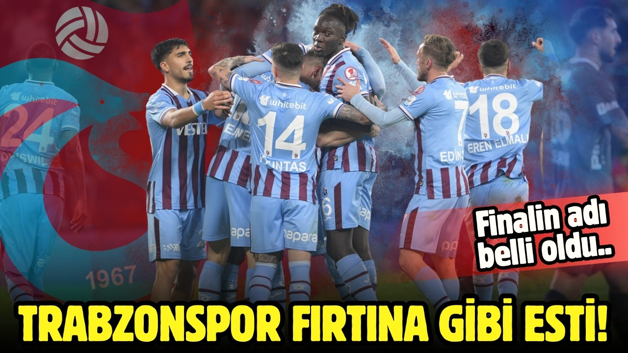Türkiye Kupası'nda finalin adı Beşiktaş-Trabzonspor!