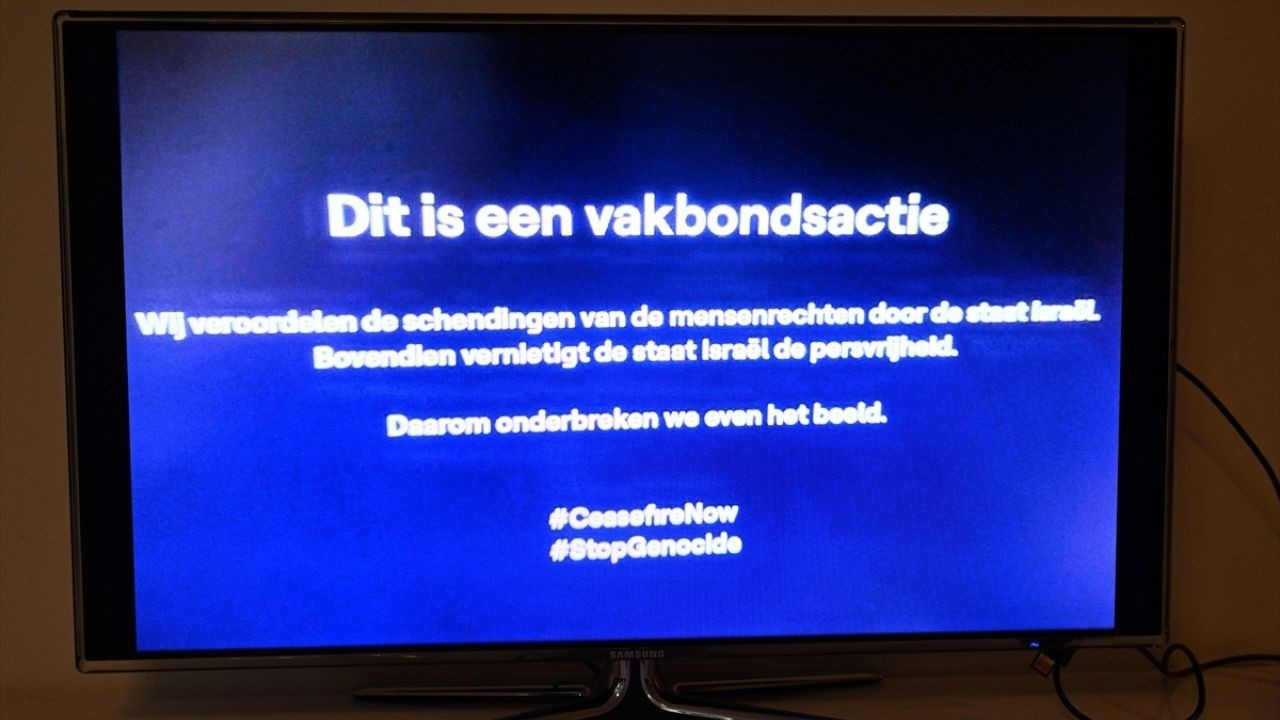 Belçika'nın VRT televizyonundan Eurovision'da İsrail protestosu!