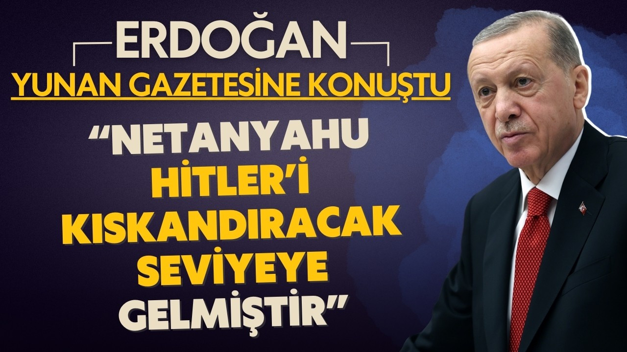 Cumhurbaşkanı Erdoğan, Yunan gazetesine konuştu