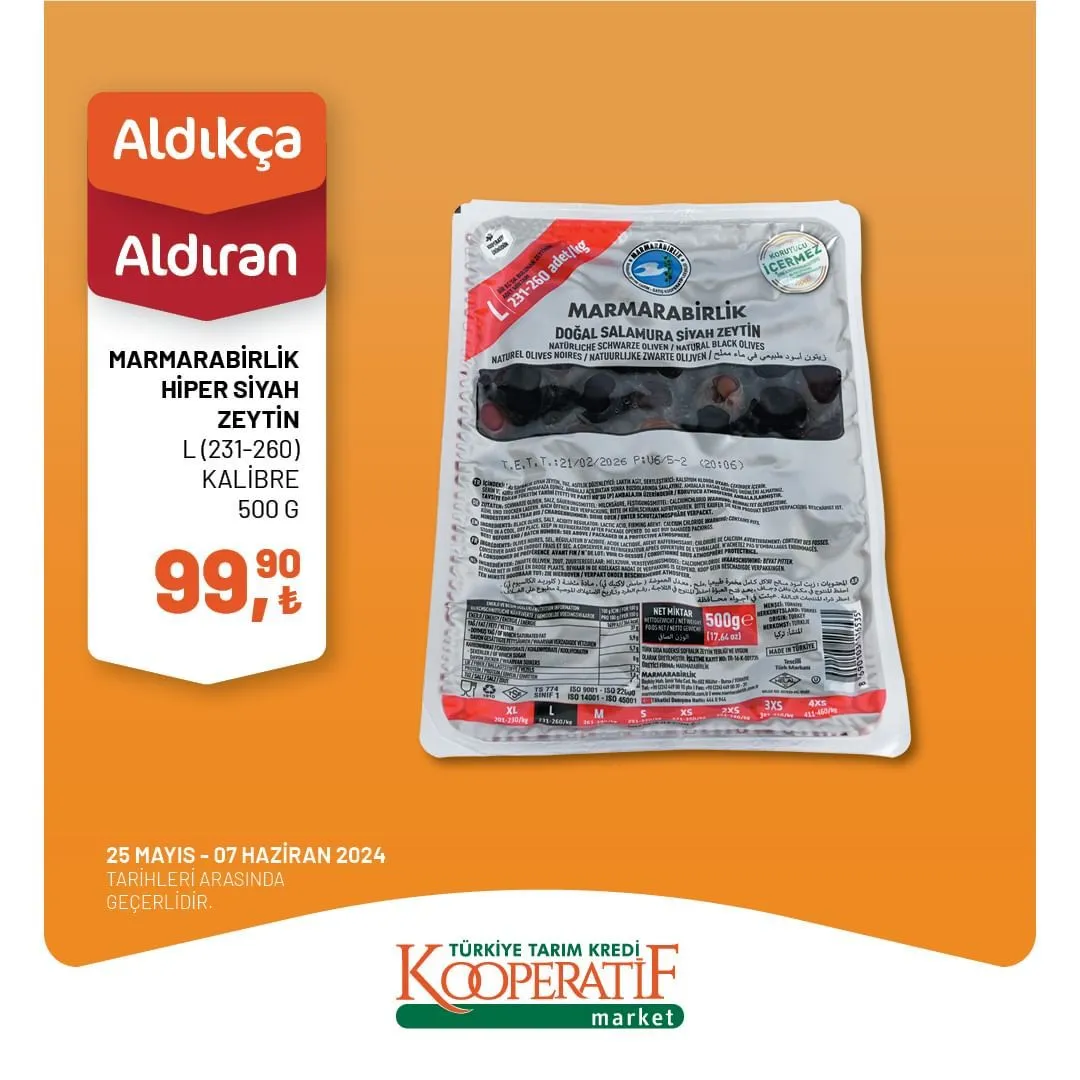 Tarım Kredi Market'ten bayram öncesi dev indirim!
