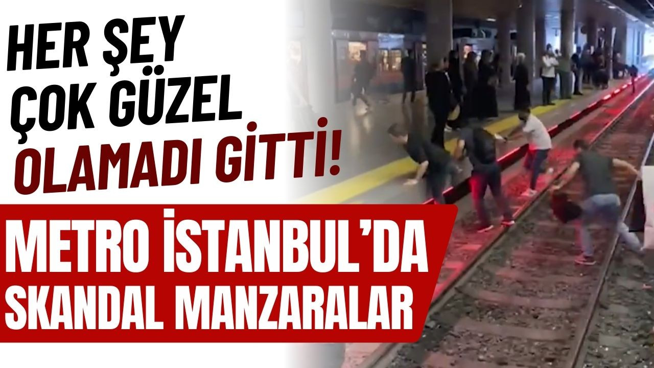 İstanbul'da iki metro hattında arıza yaşandı!