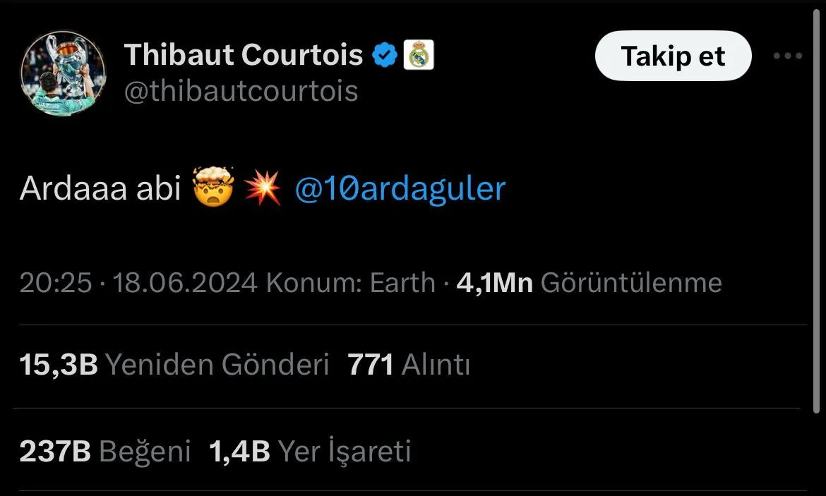 Ünlü isimlerden Arda Güler'e destek!