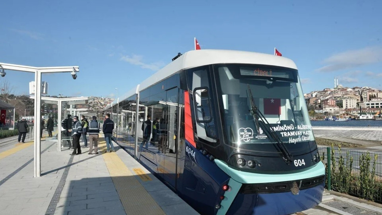 Eminönü-Alibeyköy Tramvay Hattı'nda bakım!