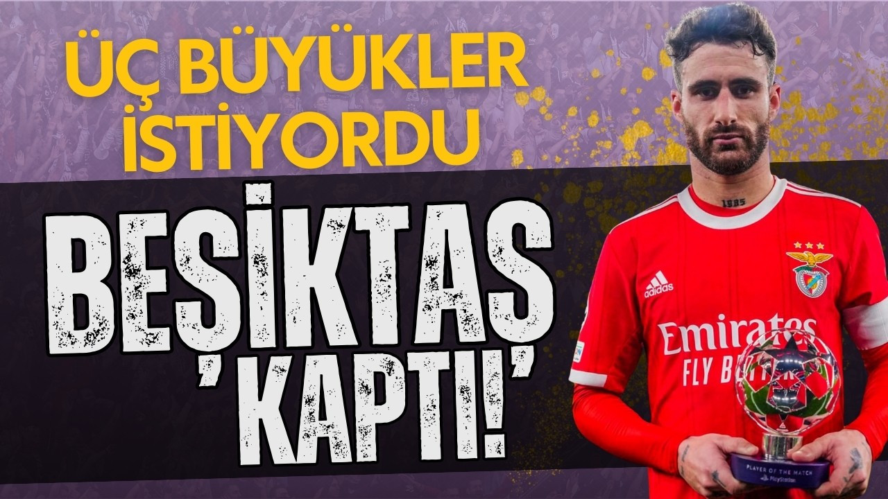 Ezeli rakipleri istiyordu! Beşiktaş kaptı