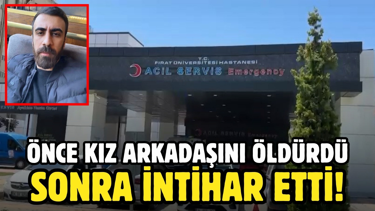 Kız arkadaşını öldürüp, intihar etti!