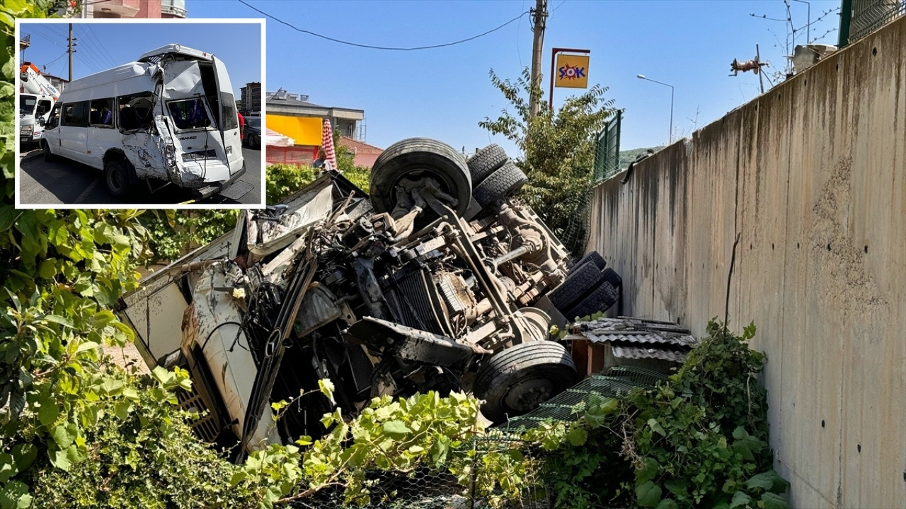 Samsun'da korkunç kaza: 11 yaralı