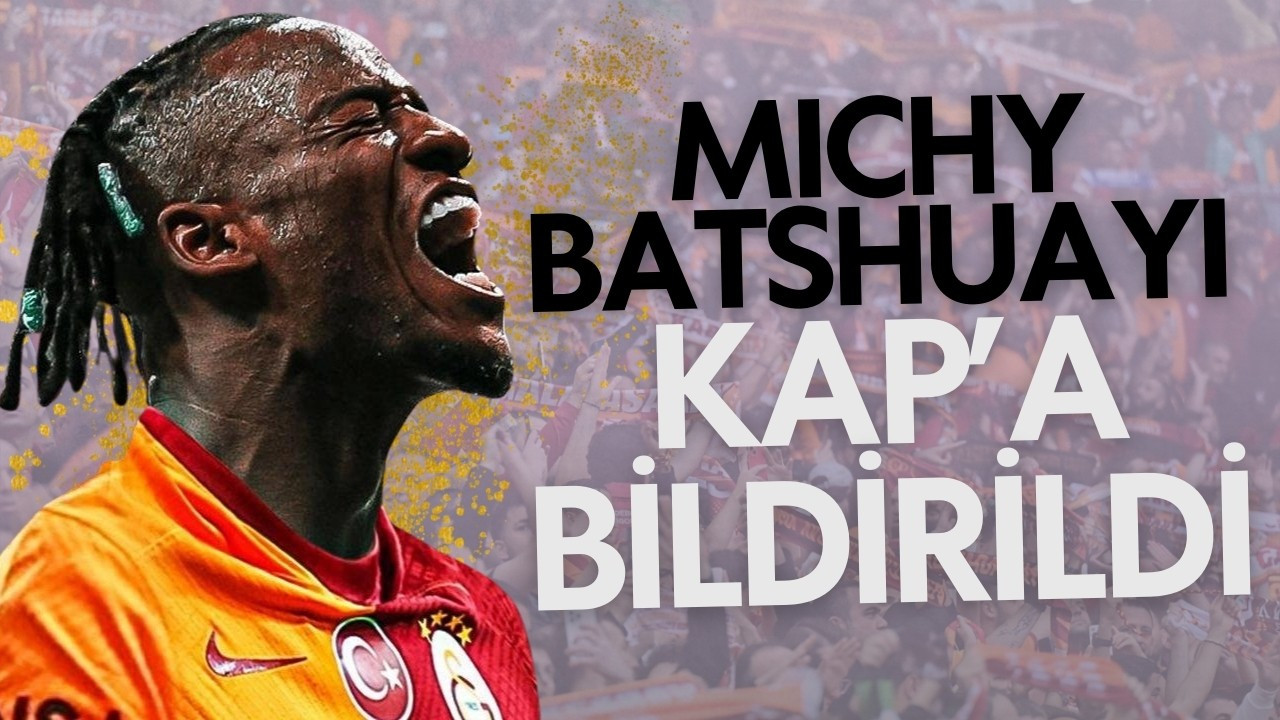 Michy Batshuayi, Galatasaray'da!