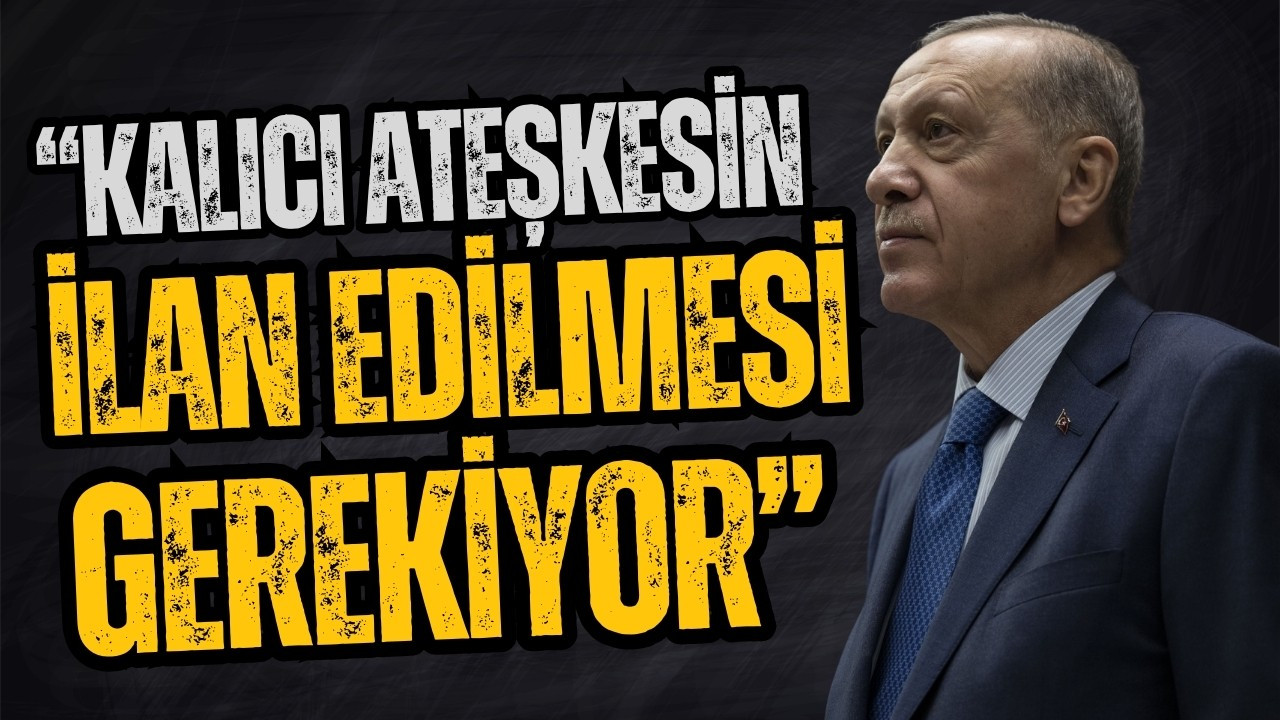 Erdoğan: Kalıcı ateşkesin ilan edilmesi gerekiyor