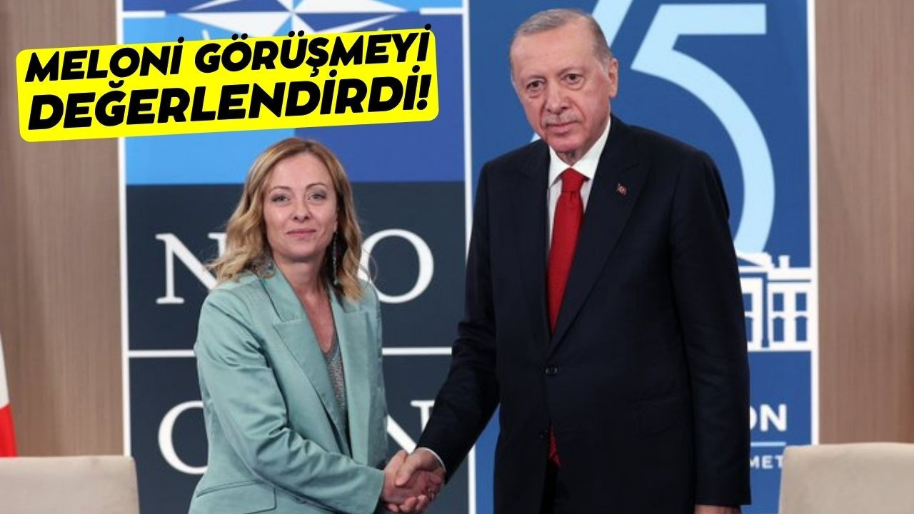 Meloni-Erdoğan görüşmesinin ardından ilk açıklama!