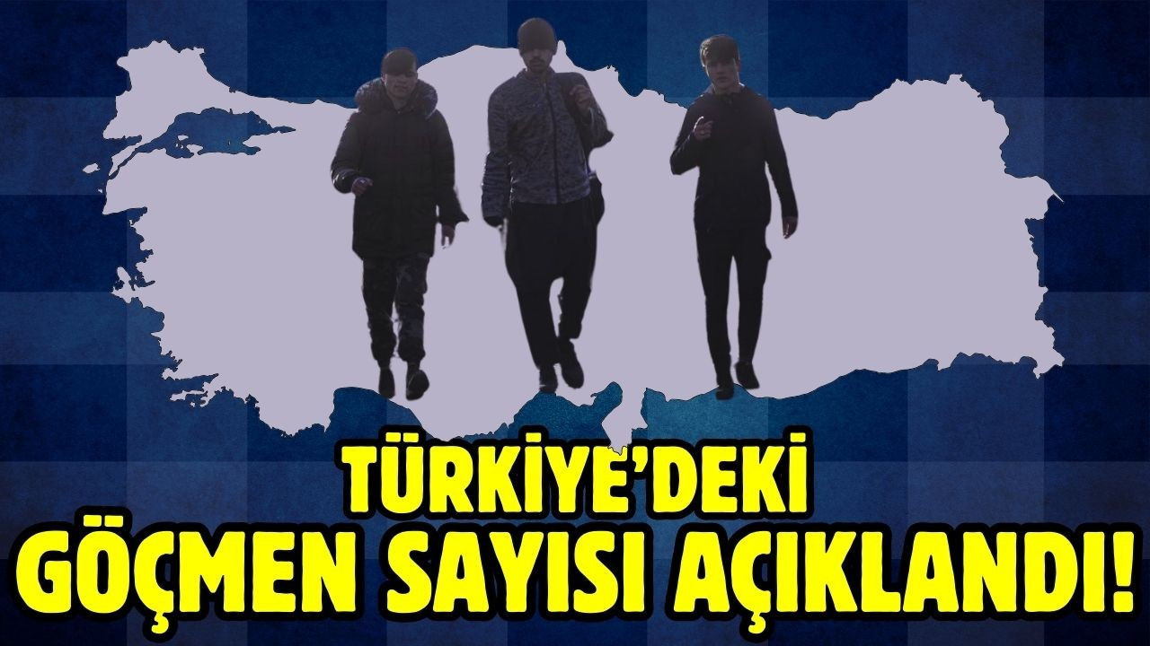 Türkiye'deki göçmen sayısı açıklandı!