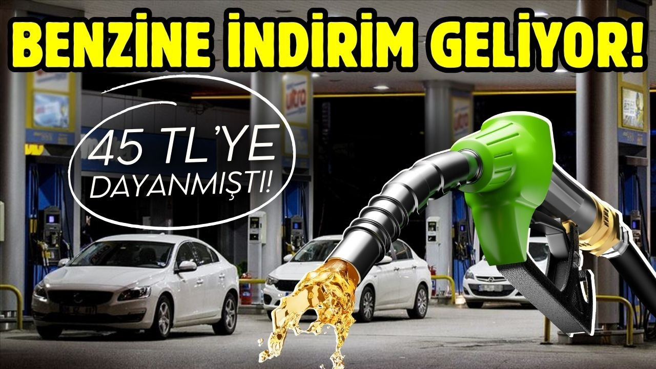 Benzine indirim geliyor!