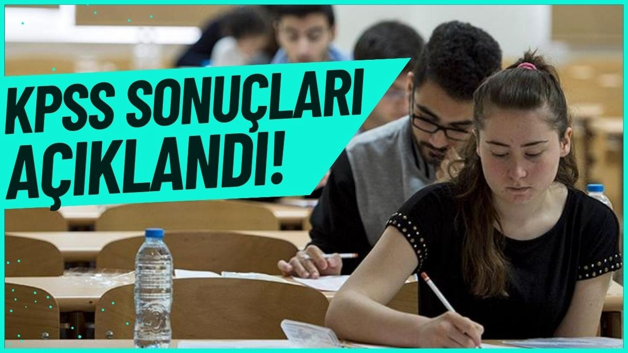 KPSS Lisans sonuçları açıklandı