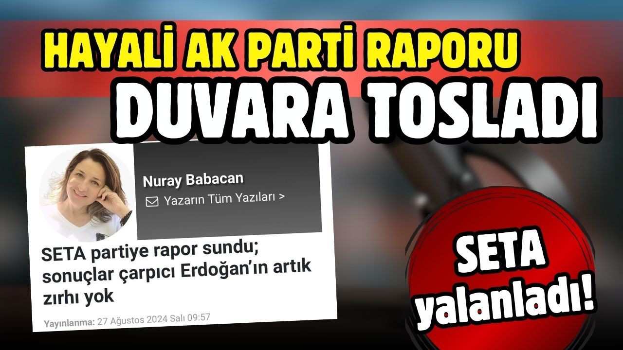 Nuray Babacan’ın hayali AK Parti raporu