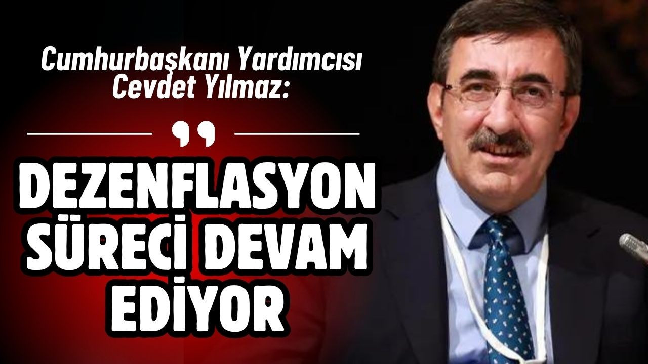 Cevdet Yılmaz: Dezenflasyon süreci devam ediyor