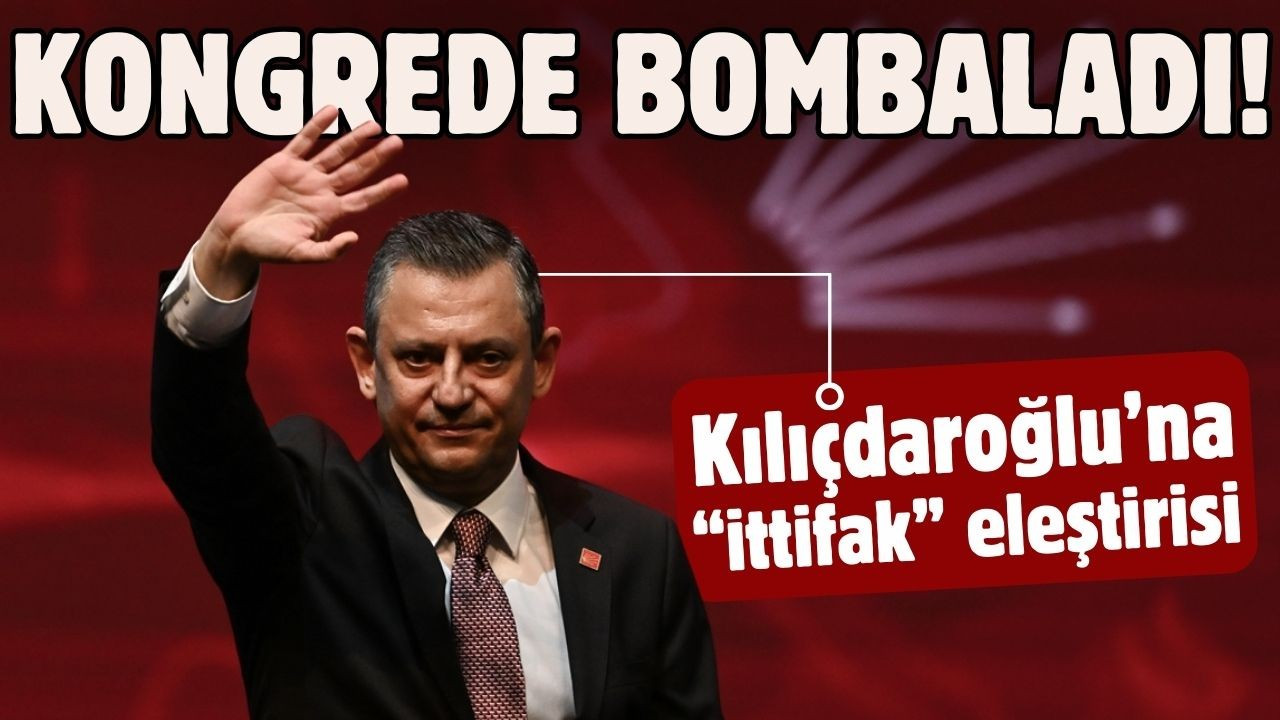 Özel'den Kılıçdaroğlu'na "ittifak" eleştirisi!