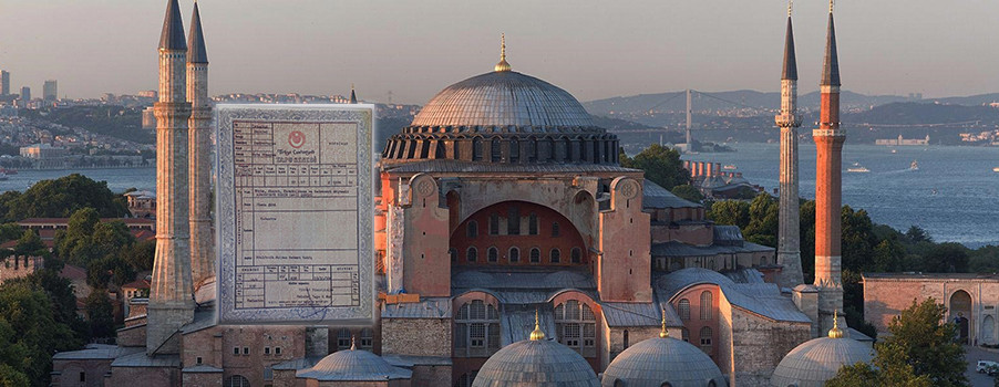 Ayasofya tapusundaki imza kimin?