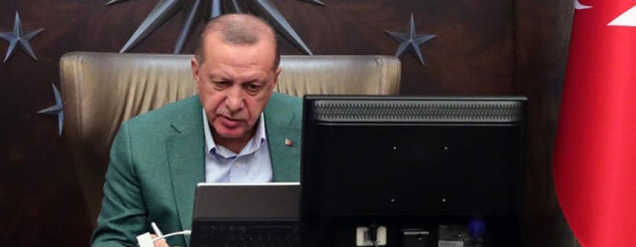 Erdoğan liderlerle bayramlaştı