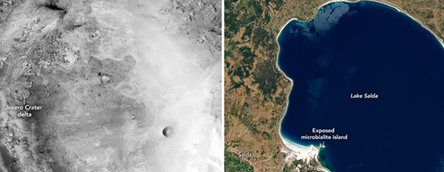 NASA'dan Salda Gölü paylaşımı